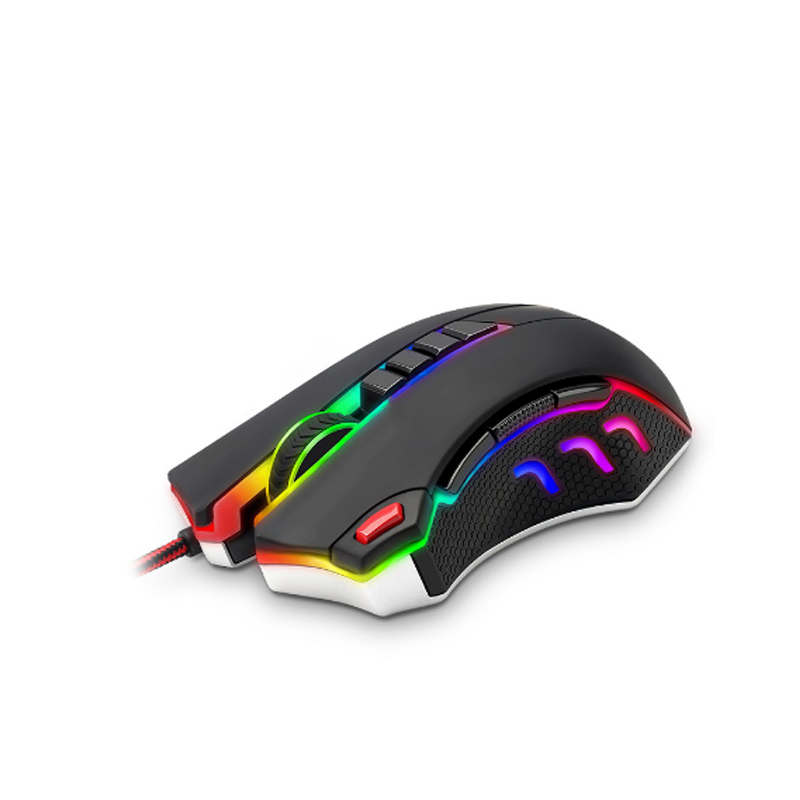 

Redragon M802 10 Buttons 24000 DPI USB Wired 5 Colors RGB Backlight Ergonomic Programmable Optical Gaming Mouse