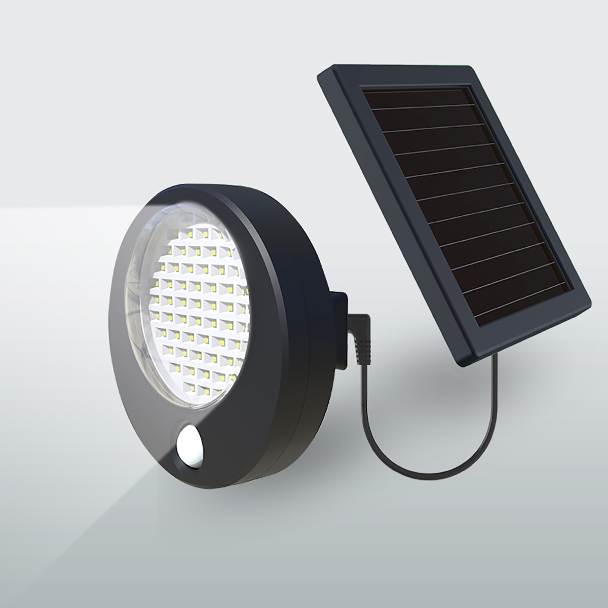 

66LED Солнечная с питанием от PIR Motion Датчик Light На открытом воздухе Сад Безопасность IP65 Настенные светильники