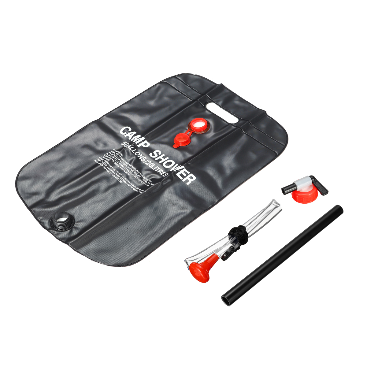 

1/2 Pcs/set Portable Solar Camping Shower Bag