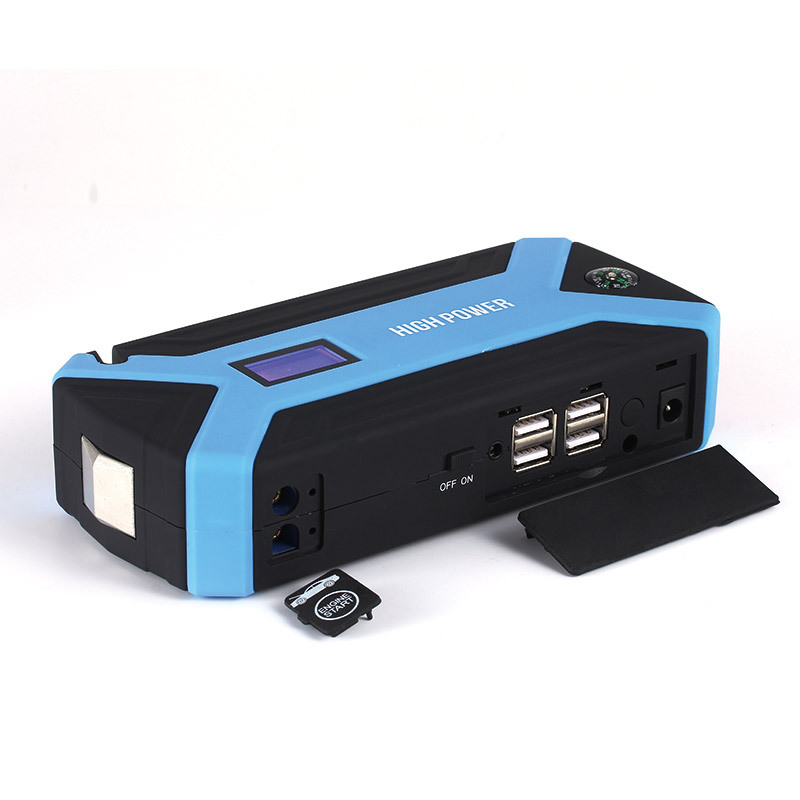 

Portable 89800mAh 12V Car Jump Starter Multifunctional Pack Booster Battery Charger 4 USB Emergency Power Bank