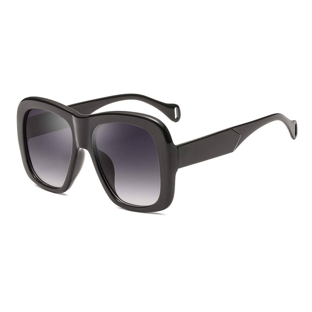 

Anti-UV Sunglasses Two-color Box Square Sunglasses