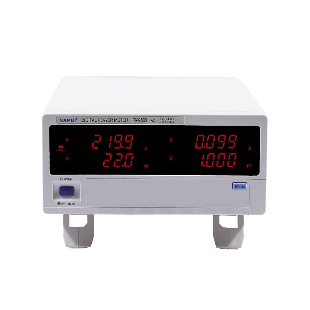 

PM9800 AC Voltage Current Power Factor & Digital Power Meter TesterDynamometerElectrical Parameter Tester