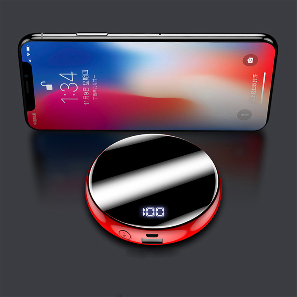 

Bakeey 20000mAh Smart Digital Display Fast Charging Mirror Screen Power Bank For iPhone 11 Pro Huawei P30 Mate 30 Xiaomi 9 Pro