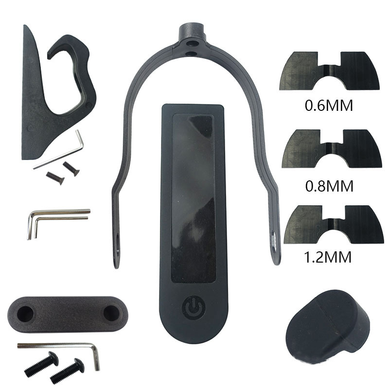 

6Pcs Set of Accessories For MIJIA M365 Scooter Damper Bracket Hook Silica Gel Sleeve Sheath