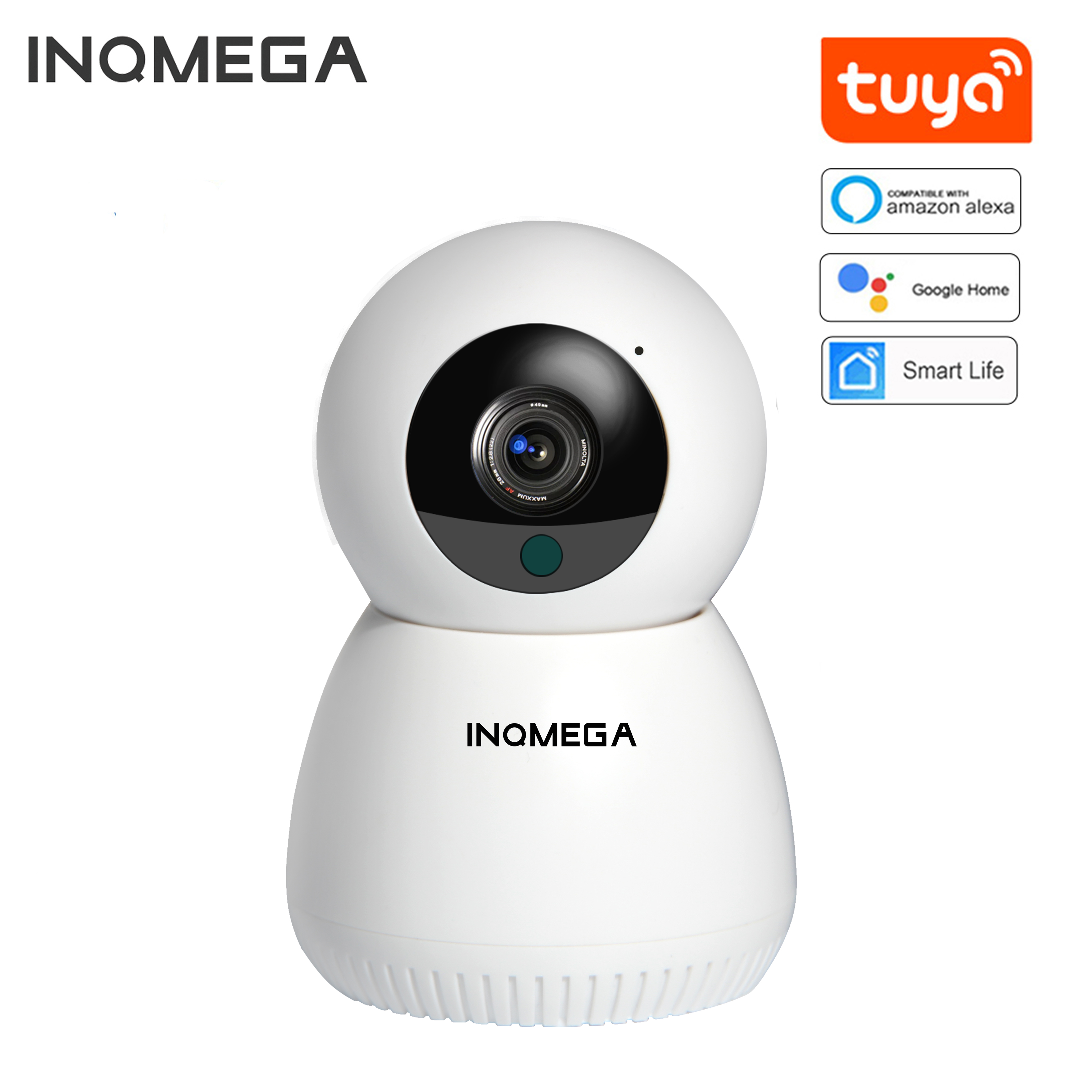

INQMEGA HD 1080P IP Camera H.264 Infrared Night Vision Motion-Detection Two-way Audio Home WiFi Camera Baby Monitors