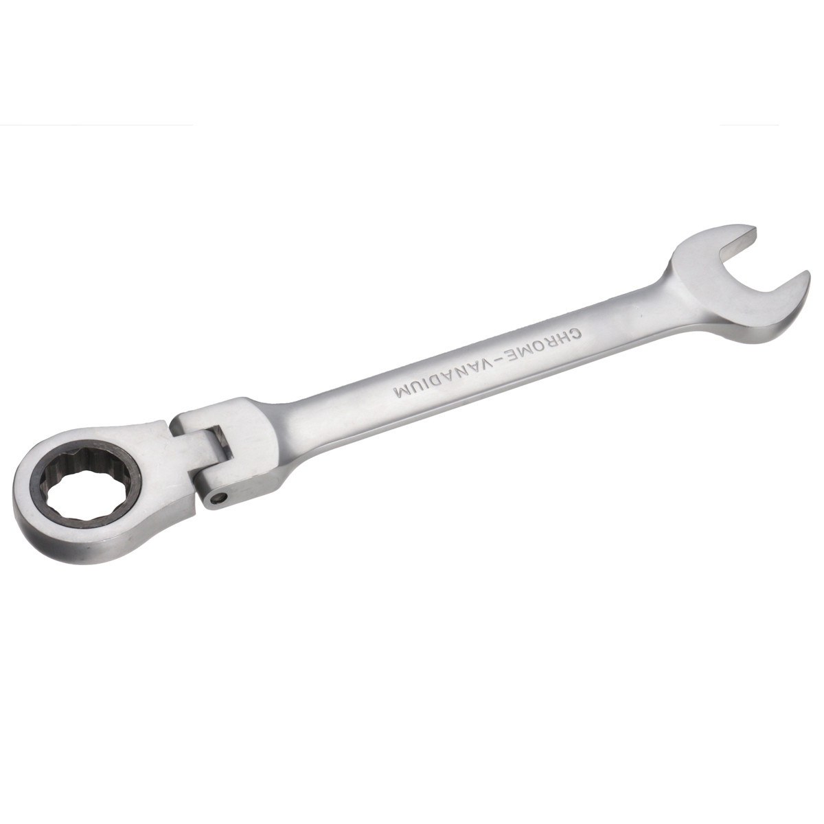 

27 mm CR-V Steel Flexible Head Ratchet Wrench Metric Spanner Open End & Ring Wrenches Tool