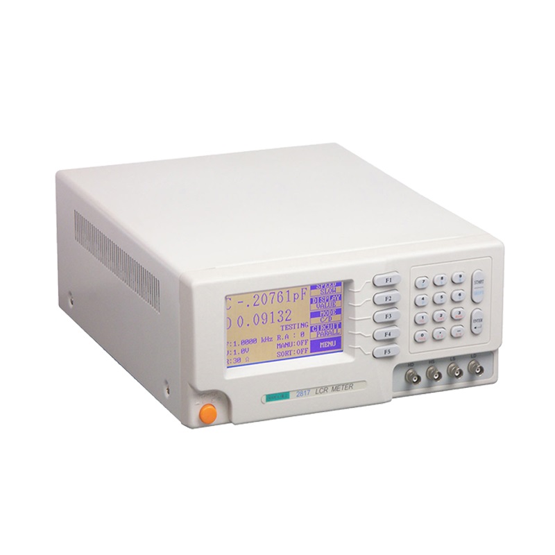 

MCH-2817 100Hz-100kHz Digital LCR Brige Meter with 0.05% Accuracy and 8 Typical Test Frequency LCR Meter