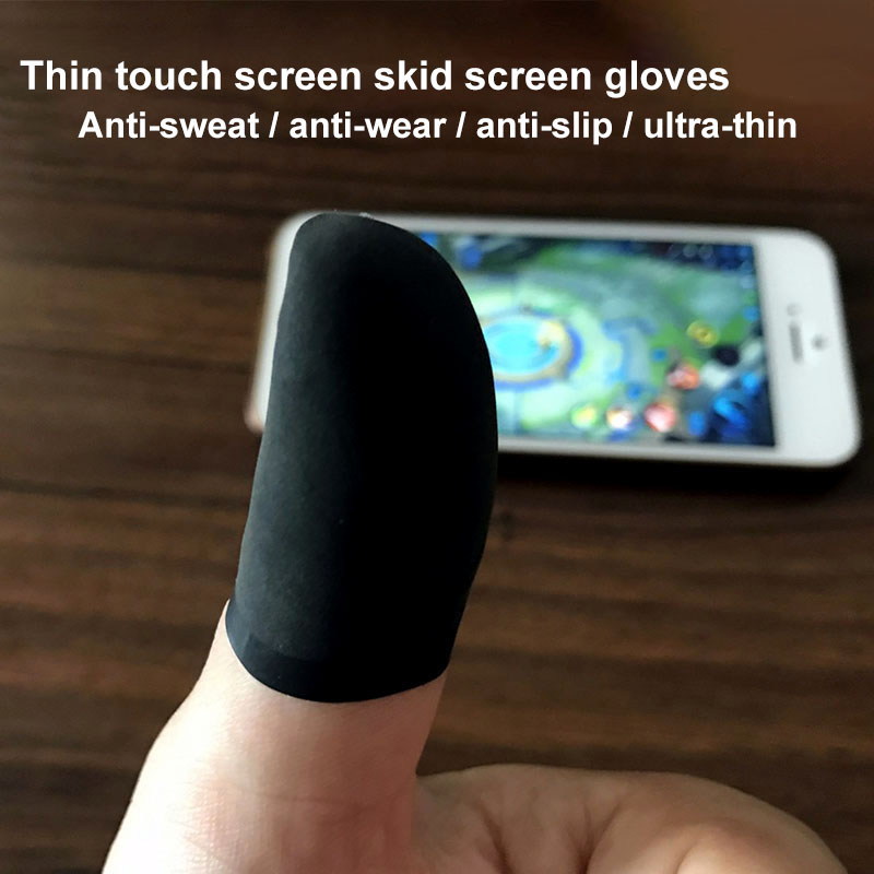 

Bakeey Ultra-thin Mobile Finger Sleeve Touch Screen Gloves Game Controller Sweatproof Gloves for Phone Gaming