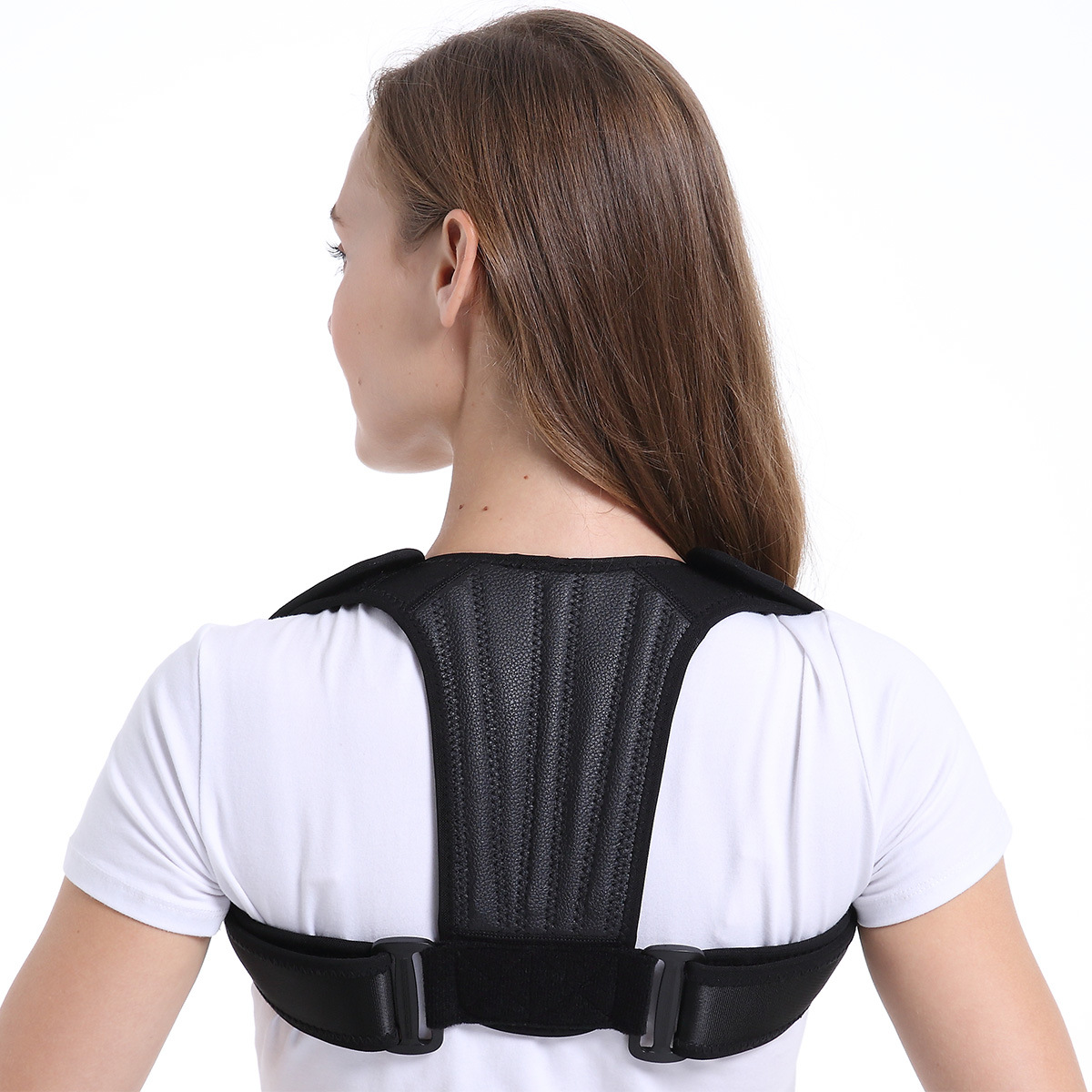 

Adjustable Shoulder Support Posture Corrector Back Straight Shoulders Brace Anti-Humpback Correction Belt