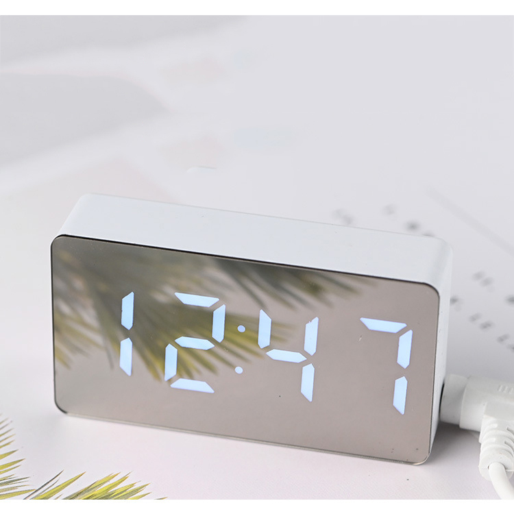 

CITIPLUS OS-001 Creative Digital Alarm Clock LED Table Clock Electronic Time Date Temperature Display Home Decorations