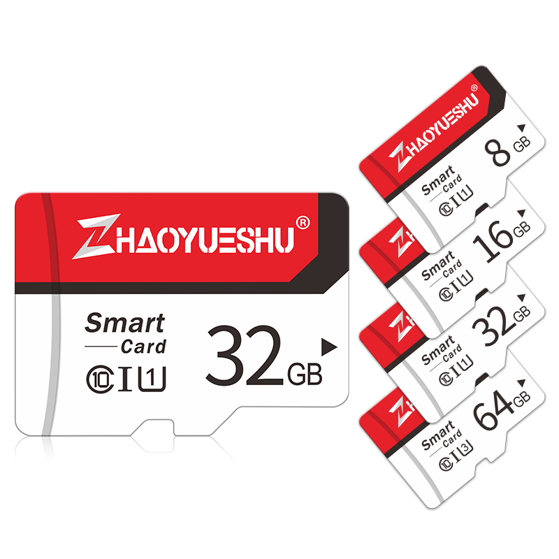 

Haoyueshu 16GB 32GB 64GB Class 10 C10 High Speed TF Memory Card For Smart Phones Tablet Car DVR Drone Speaker