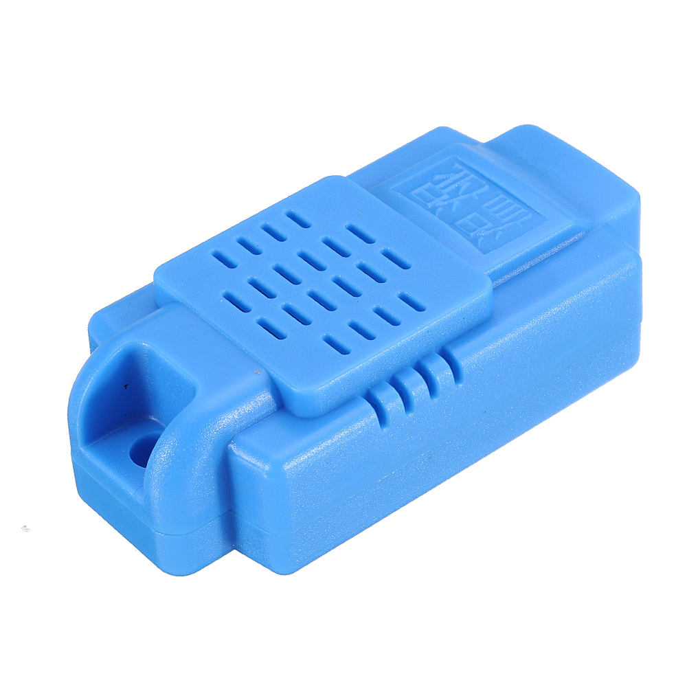 

Синий 60 * 30 * 18 мм настенный Тип температура и влажность Датчик корпус дымовой газ чувствительный пластиковый корпус