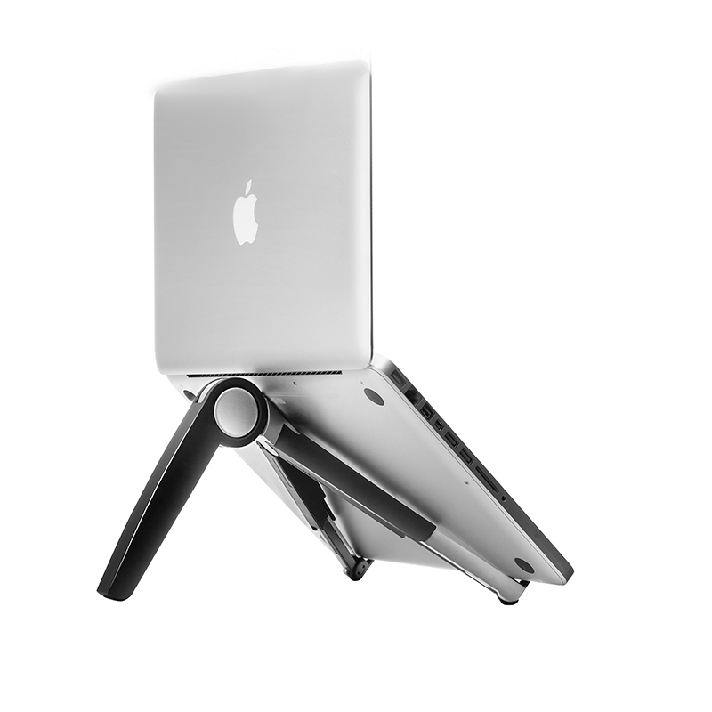 

UPERGO UP-1S Складная подставка для ноутбука Металлический алюминиевый сплав Кронштейн для ноутбука Riser Портативная охлаждающая подставка Тел