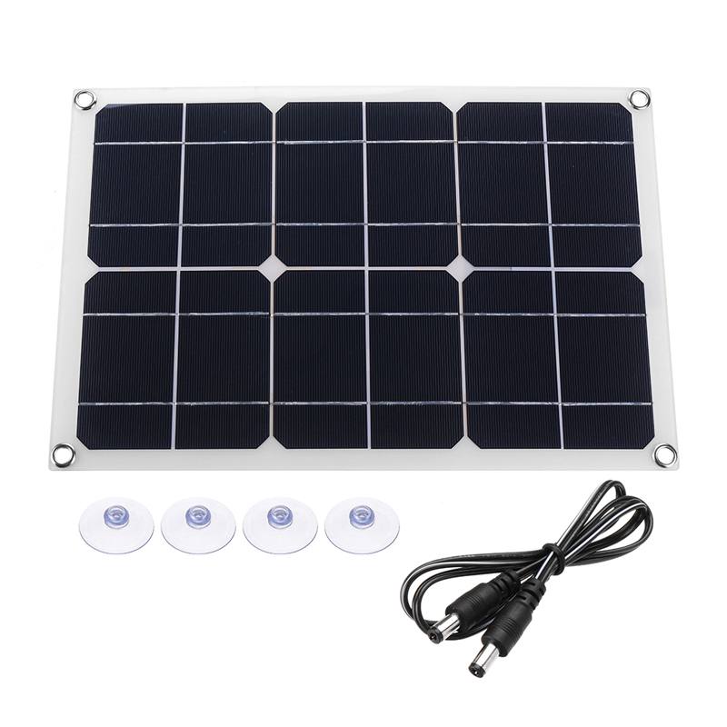 

20W Dual USB 18V Solar Panel Charger Cell Phone Battery Charger For Cycling Climbing Hiking Camping Traveling