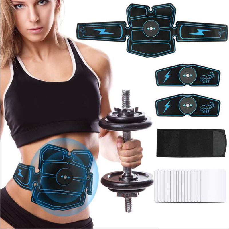 

Аккумуляторная ABS Тренажер для мышц живота Стимулятор красоты тела Упражнения для тренировок EMS Фитнес Оборудование
