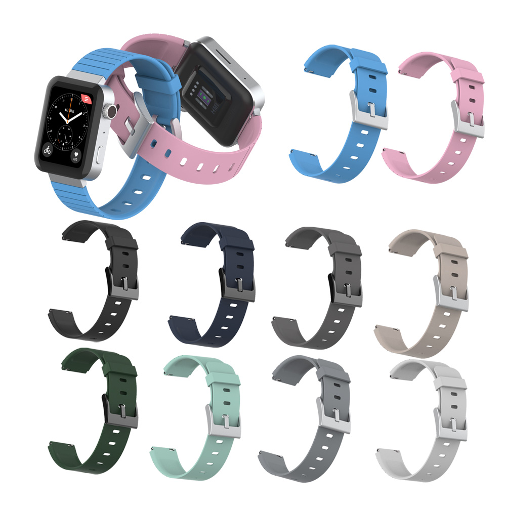 

Original Silicone Colorful Watch Strap Watch Band Strap Replacement for Xiaomi Watch Non-original