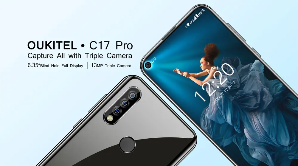 Oukitel C17 Pro стал красивым и модным телефоном, по сравнению с ценой, железо тоже немаленькое.