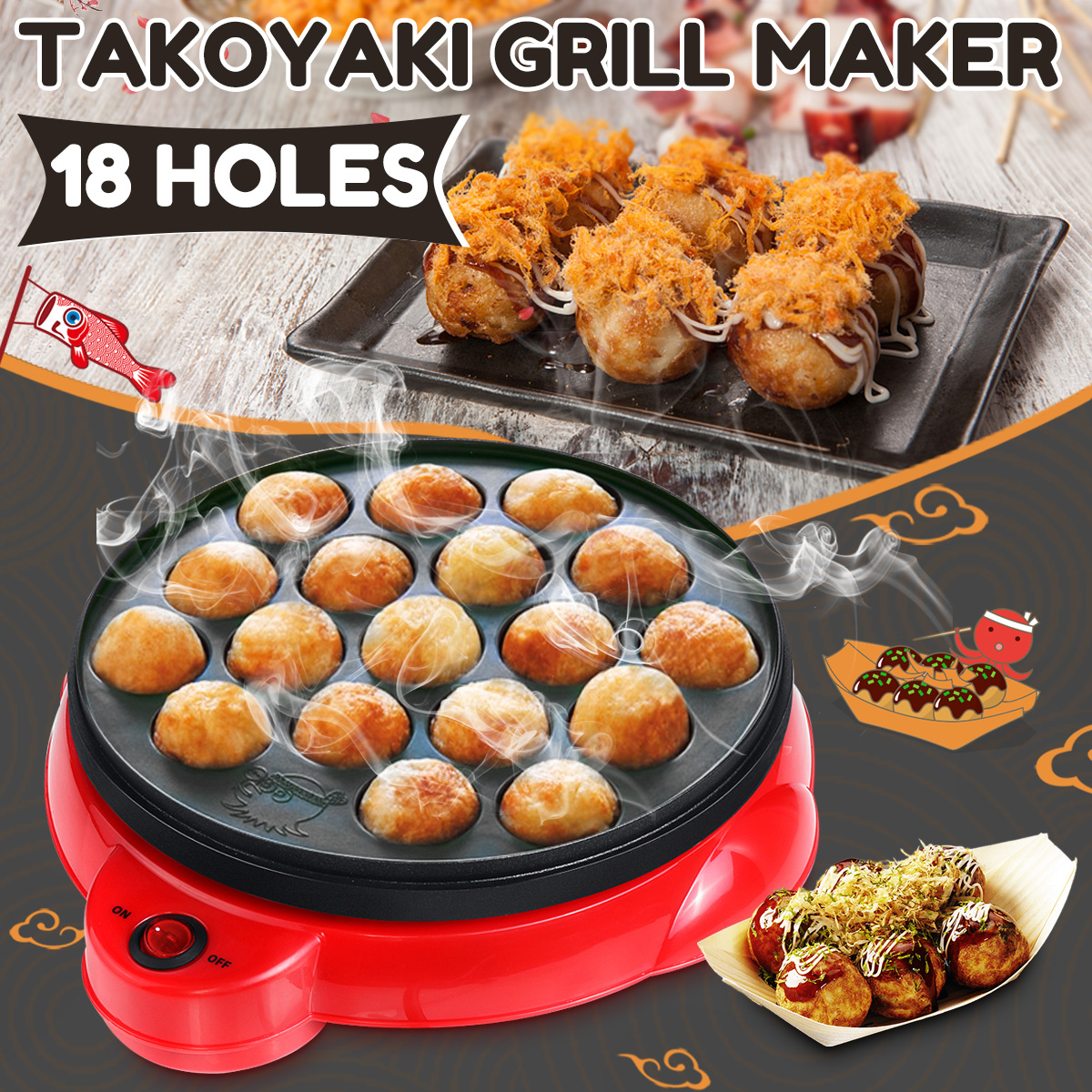 Takoyaki maker | Takoyaki Cooker pan
