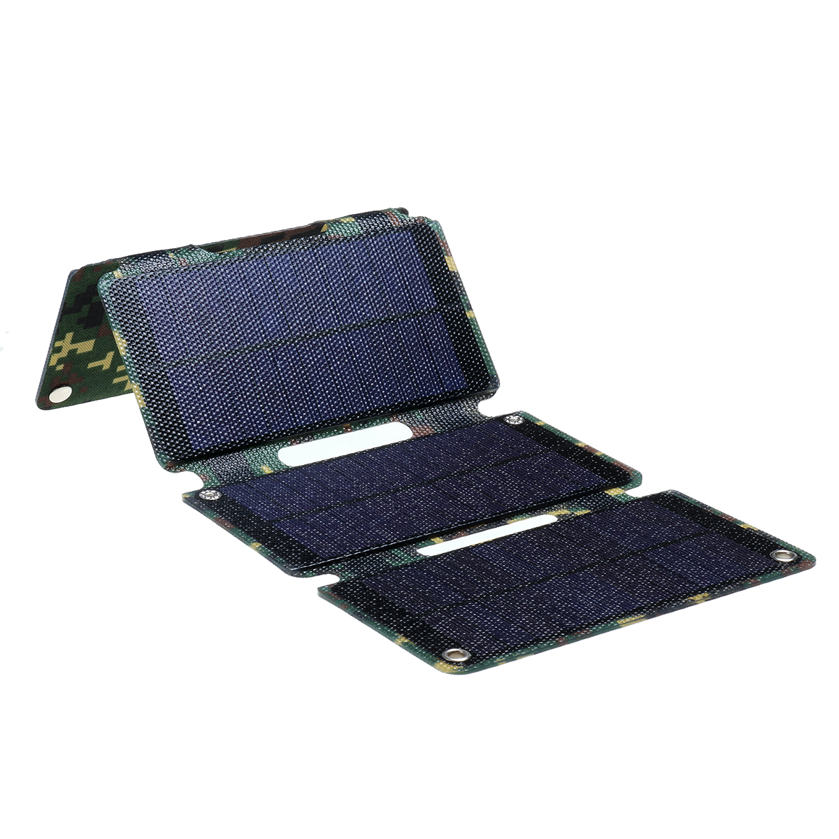 

18W USB ETFE Sunpower Foldable Solar Panel Outdoor Camping Power Bank Charger