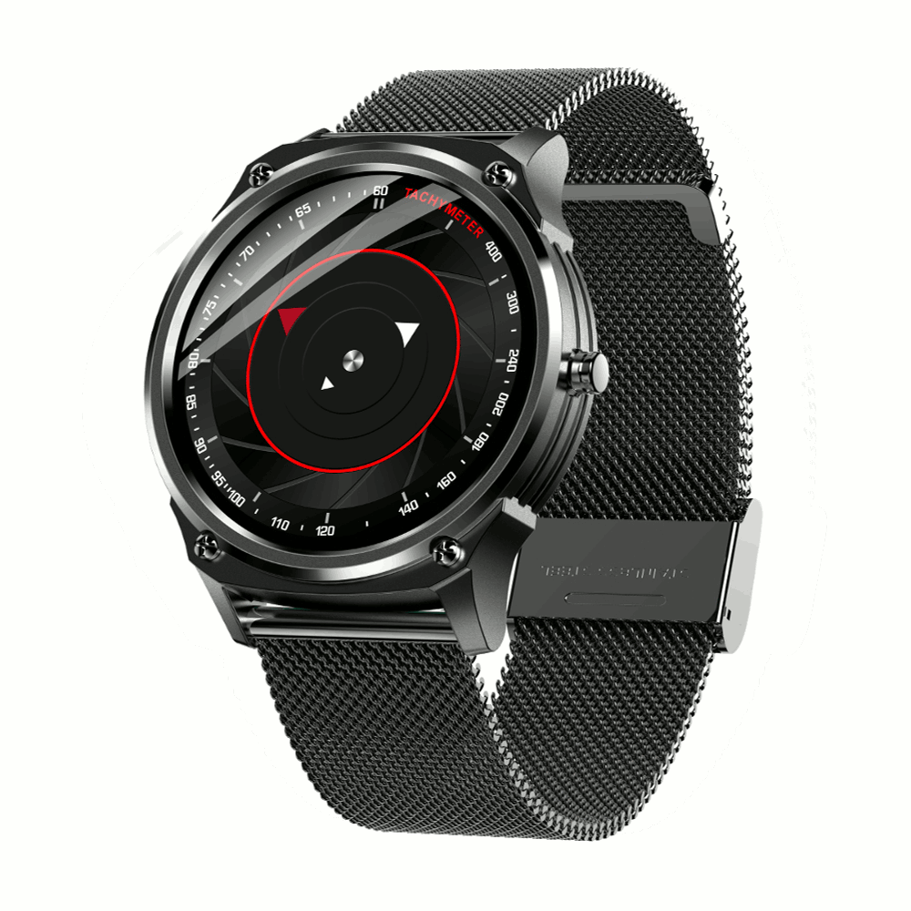 

[Free Gift]Bakeey MX2 1.3-inch Full Touch Screen Wristband IP68 Waterproof Heart Rate Blood Pressure Monitor Smart Watch