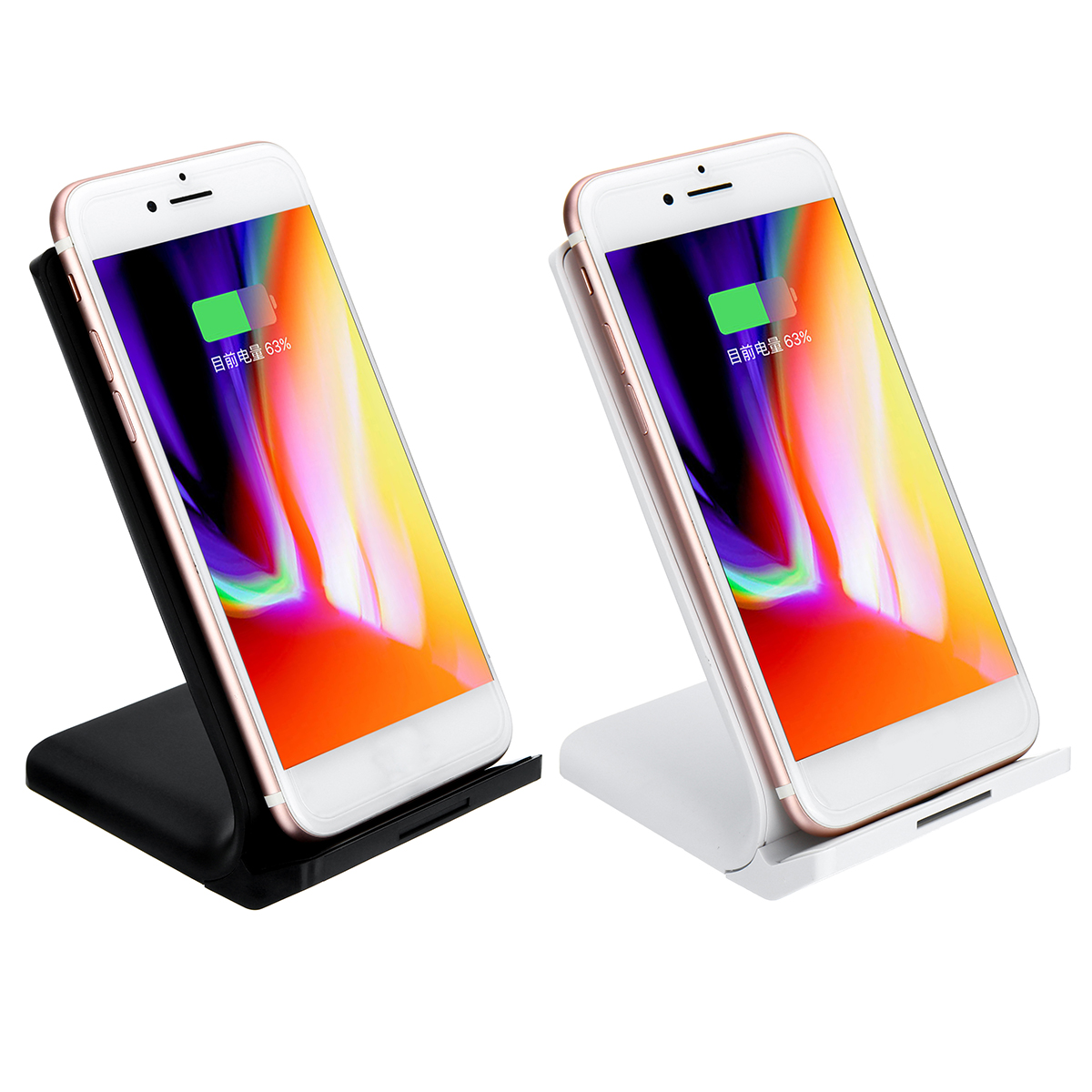 

10W Qi Wireless Charger Fast Charging Base Stand For iPhone 8 X XR XS Max For Samsung Galaxy S8 S9 S10 Plus S10e Note 8