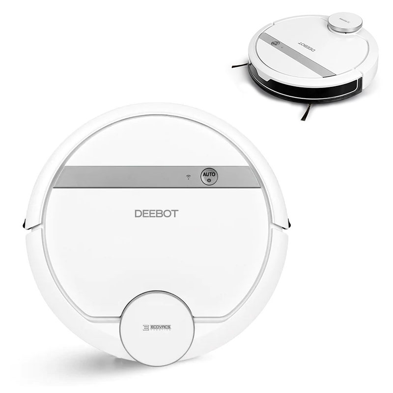 

ECOVACS DEEBOT DE55 1000Pa Strong Suction Robot Vacuum Cleaner Smart Moping APP Remote Control, 100min Working Time