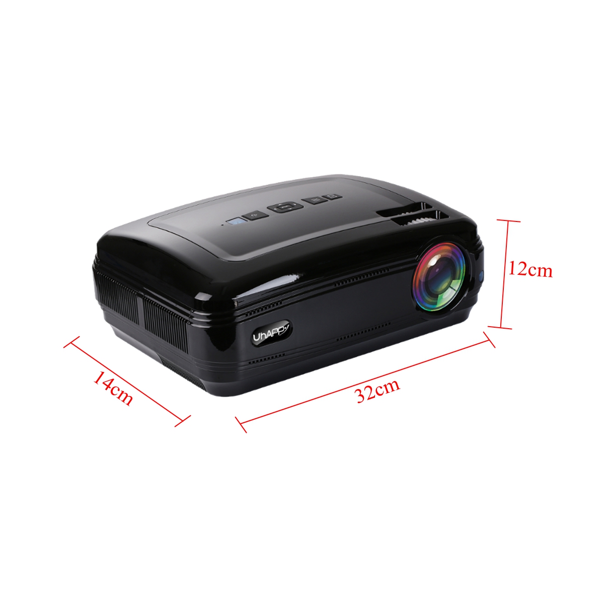 10000 Lumens 3D 1080P Full HD Mini Projector LED Multimedia Home Theater Android 21