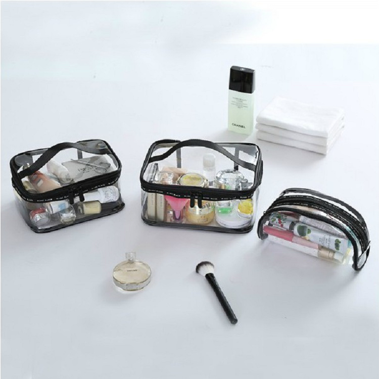 

Storage Bag Wash Pvc Bag Men And Women Transparent Cosmetic Bag Waterproof Portable Finishing Package