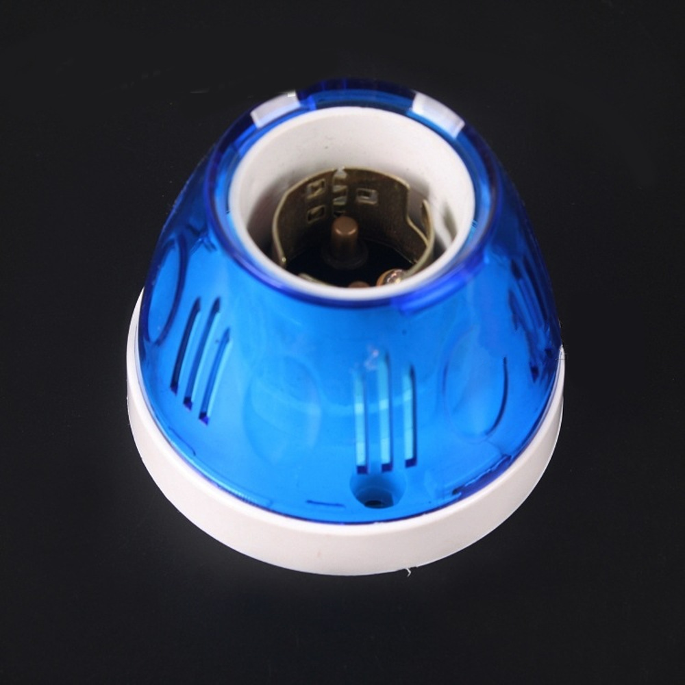 

Blue Shell Flat Fixed B22 Лампа Патрон штыкового держателя лампы Разъем AC250V