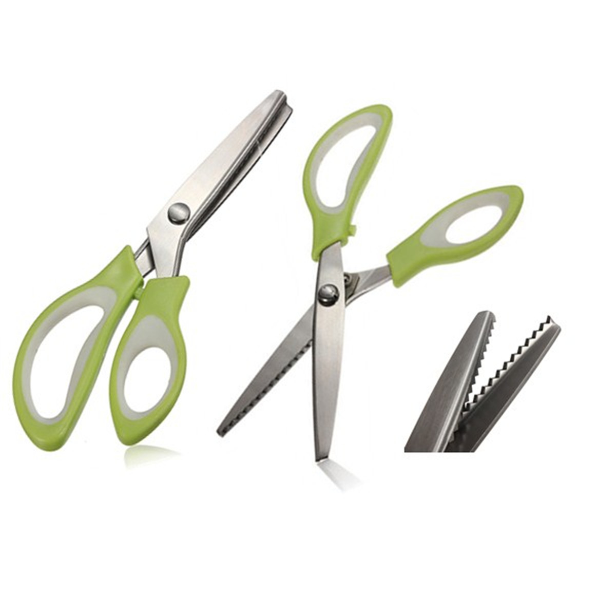 Find Professional Stainless Steel Pinking Shear Tailor Sew Cloth Making Scissors Tool for Sale on Gipsybee.com with cryptocurrencies