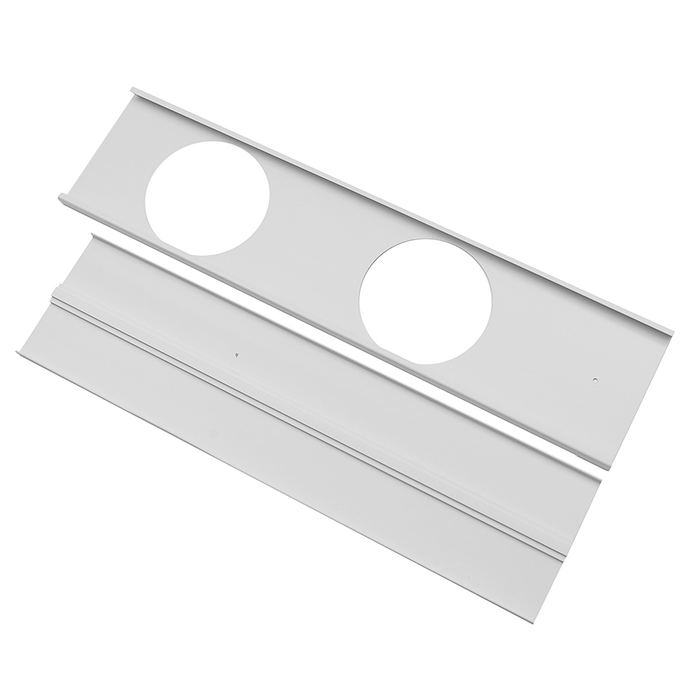 

2Pcs Adjustable 120cm-Max Window Kit Plate Air Conditioner Wind Shield For Portable Air Conditioner Tools Kit