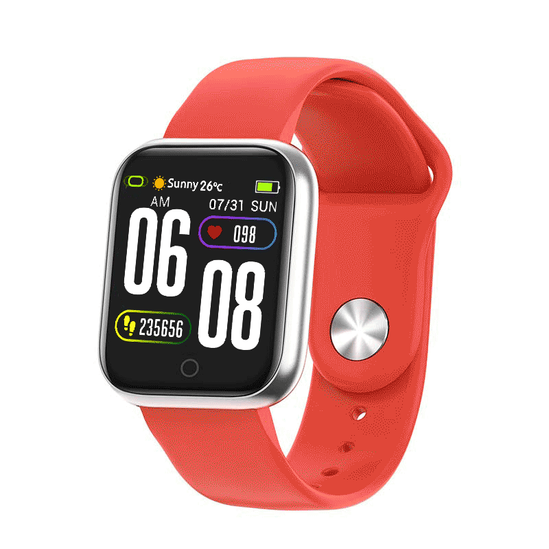 

Bakeey QW21 Heart Rate Blood Pressure Oxygen Monitor Multi-sport Modes Intelligent Alarm Clock Smart Watch