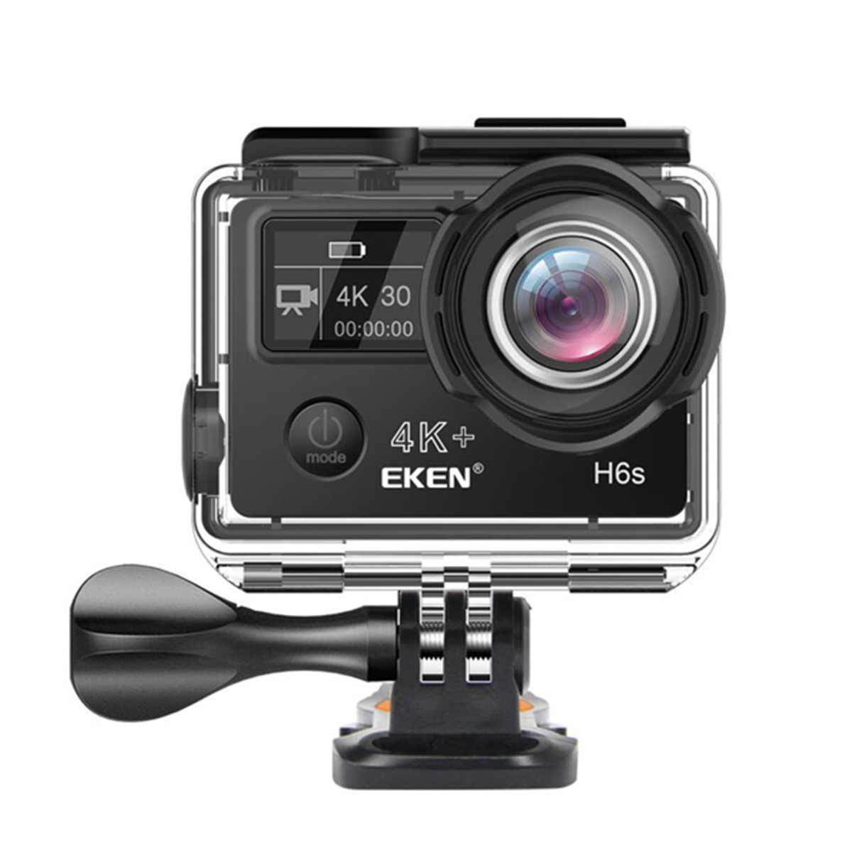 

EKEN H6s EIS 4K Wifi Sport Action Camera 170 Degree Wide Angle Fisheye Lens HD OLED Dual Screen