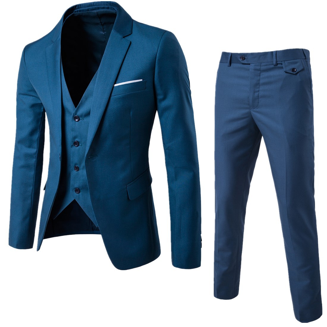 Other Clothing, Shoes & Accessories - Three Pieces Suit One Breasted ...