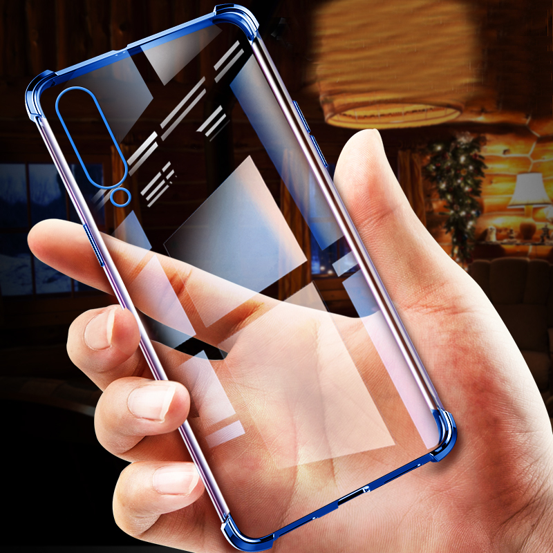 

Bakeey Transparent Shockproof Plating Soft TPU Protective Case For Xiaomi Mi A3 / Xiaomi CC9e