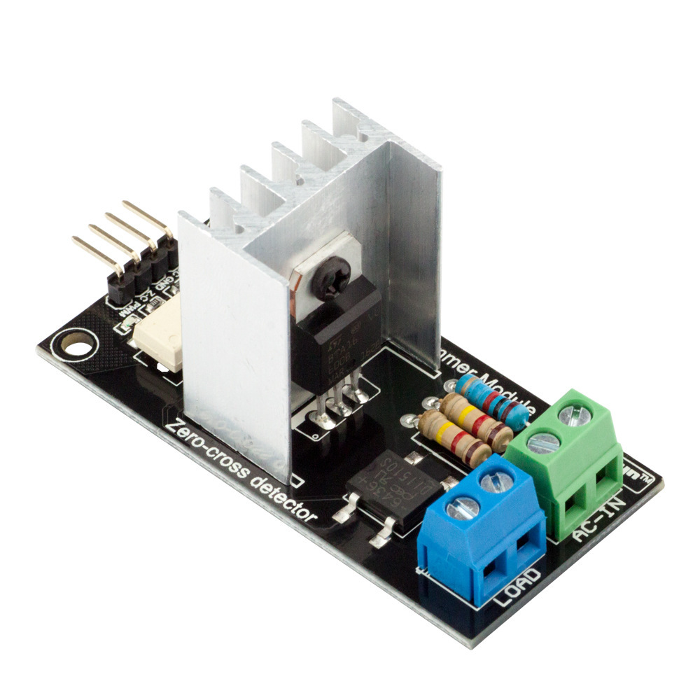

3 шт.RobotDyn модуль диммера переменного тока для контроллера PWM 1 канал 3,3 В / 5V логический AC 50 Гц 60 Гц 220 В 110