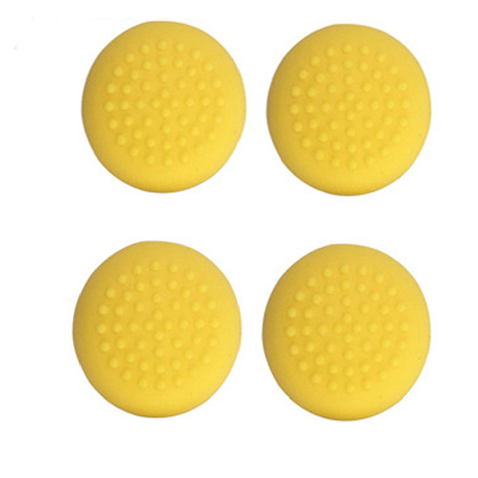 

4Pcs Yellow Games Grip Rocker Caps Joystick Silicone Cover Cases Cap for Nintendo Switch Lite Game Console