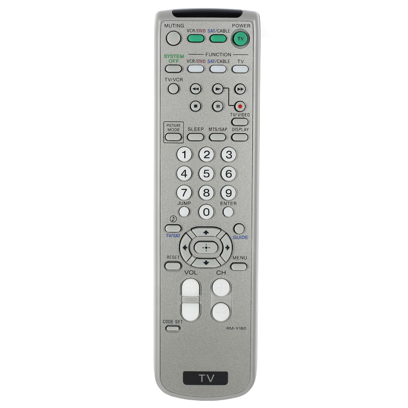 

Universal TV Remote Control RM-Y180 for SONY TV VCR DVD KV-20FV300