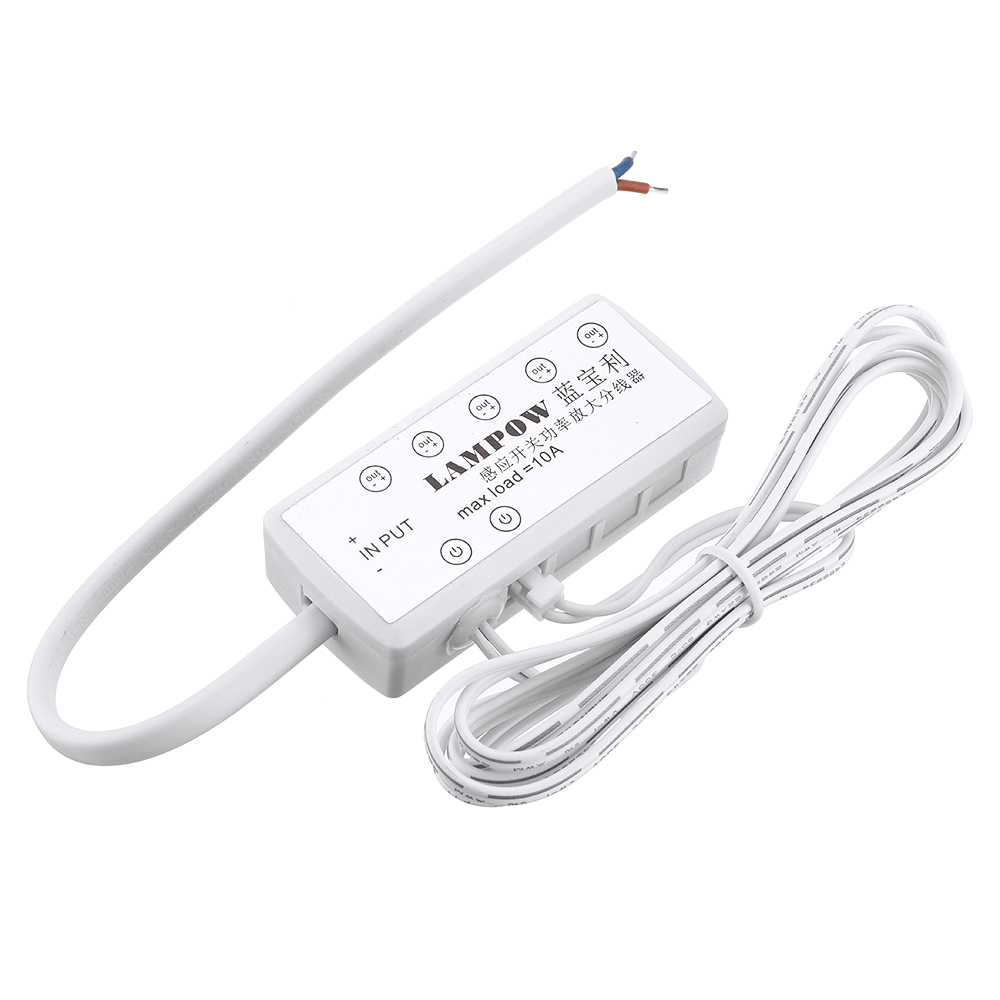 

Lampow LP-5815 DC5-24V Inductive Switch Power Amplification Splitter (1 to 5)