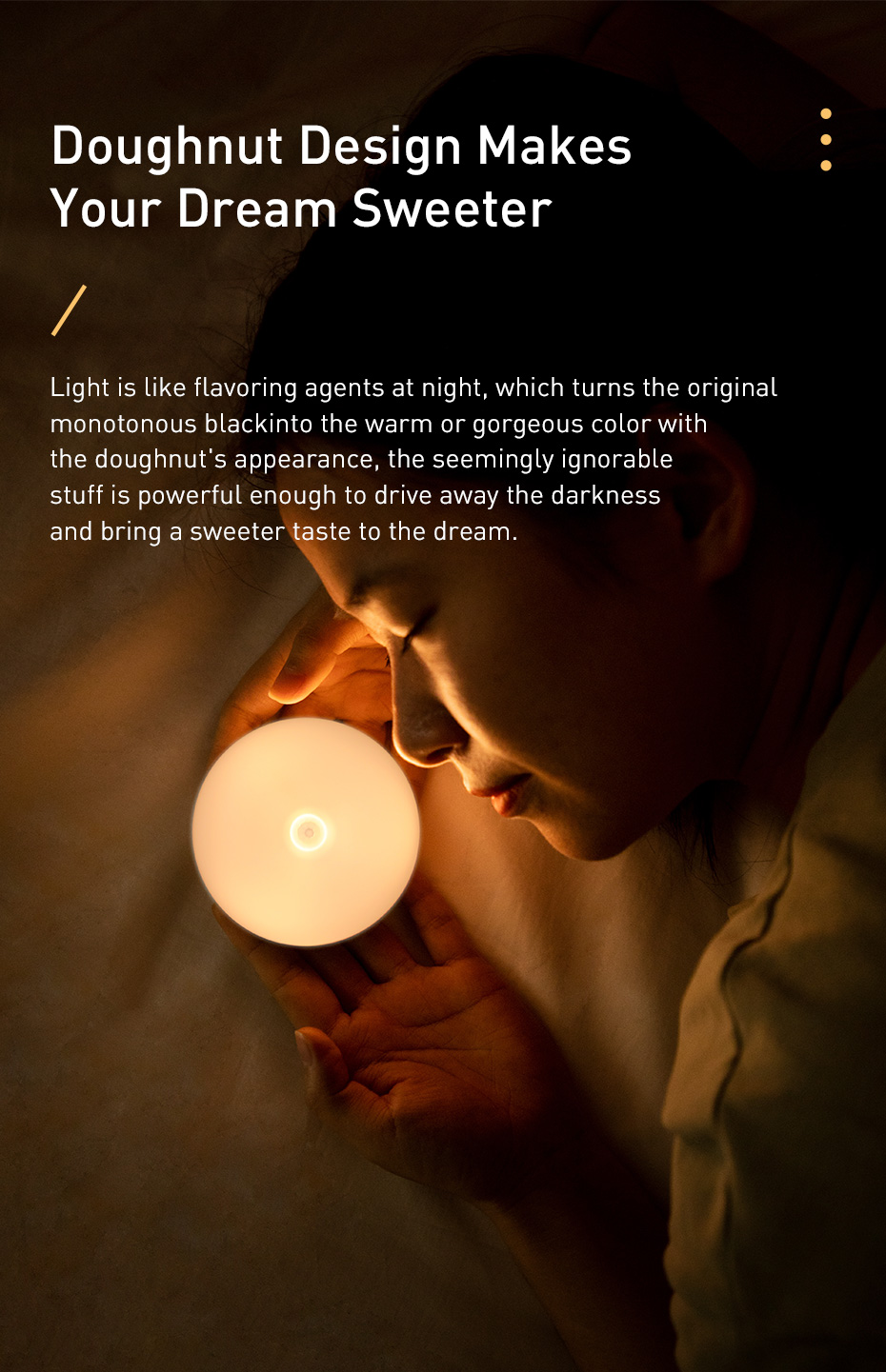 Baseus LED Night Light with PIR Intelligent Body Induction Motion Sensor Lamp For Smart Home 17