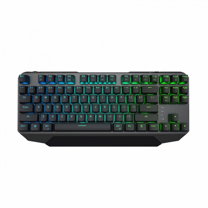 

Machenike K7 Wired/Wireless bluetooth Dual Modes 87 Keys Mechanical Gaming Keyboard with Blue/Black Switch RGB Back Ligh