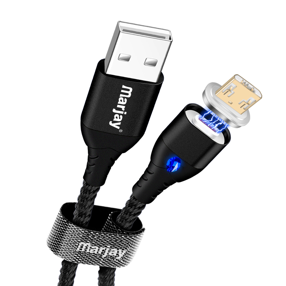 

Bakeey 3A Type C Micro USB LED Индикатор Быстрая зарядка Магнитный кабель для передачи данных для HUAWEI OPPO VIVO