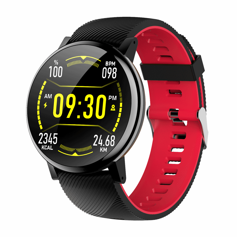 

Bakeey G30 Pro 1.3inch Full Touch Screen Heart Rate Blood Pressure Oxygen Monitor Weather Push Smart Watch