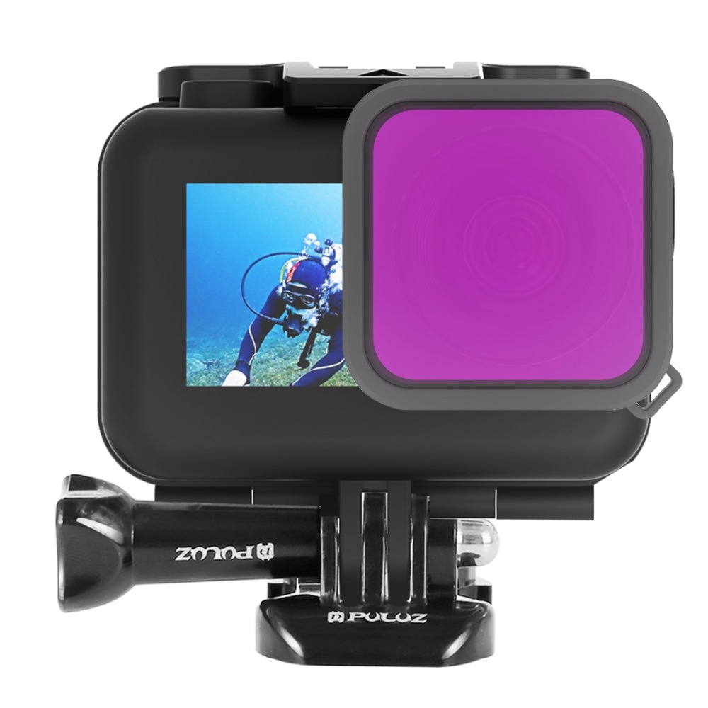 Color : Purple Housing Diving Color Lens Filter for DJI Osmo Action Durable