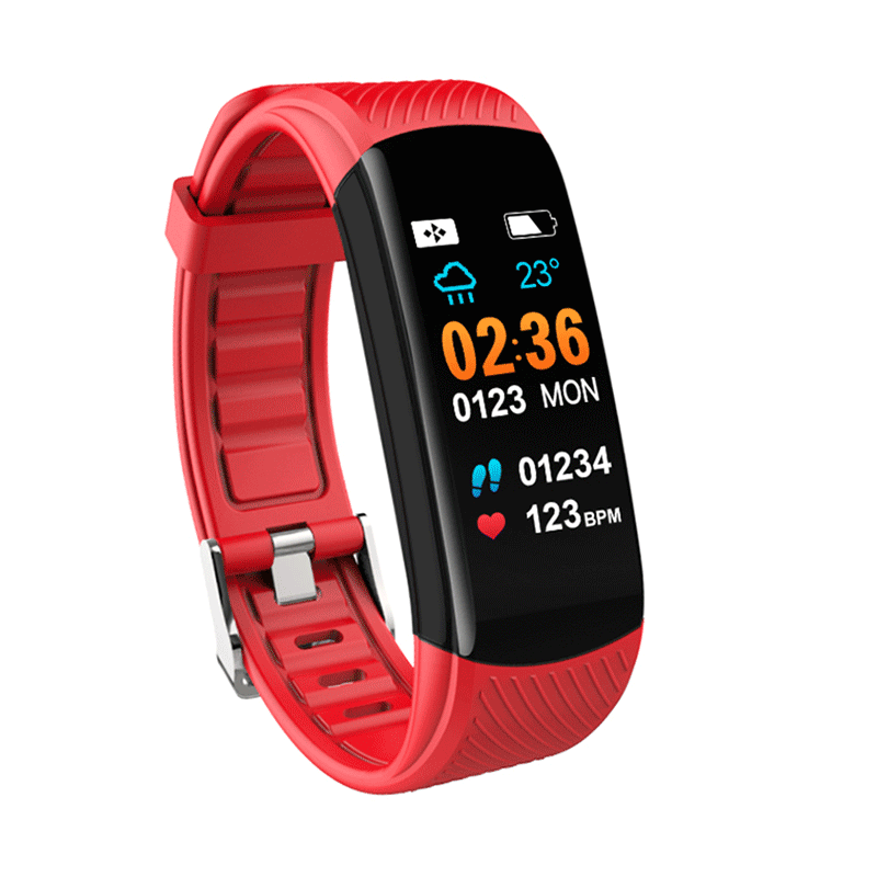 

XANES® C5 Plus 0.96in IPS Color Screen IP67 Waterproof Smart Watch HR BP spO2 Monitor Multiple Sports Modes Stopwatch Fitness Bracelet