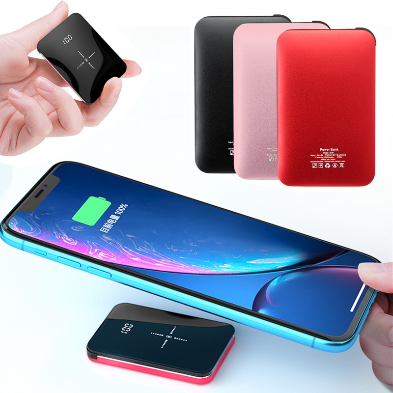 

Bakeey 20000mAh Qi Wireless Charger LED Display Mini Power Bank Fast Charging for iPhone Android