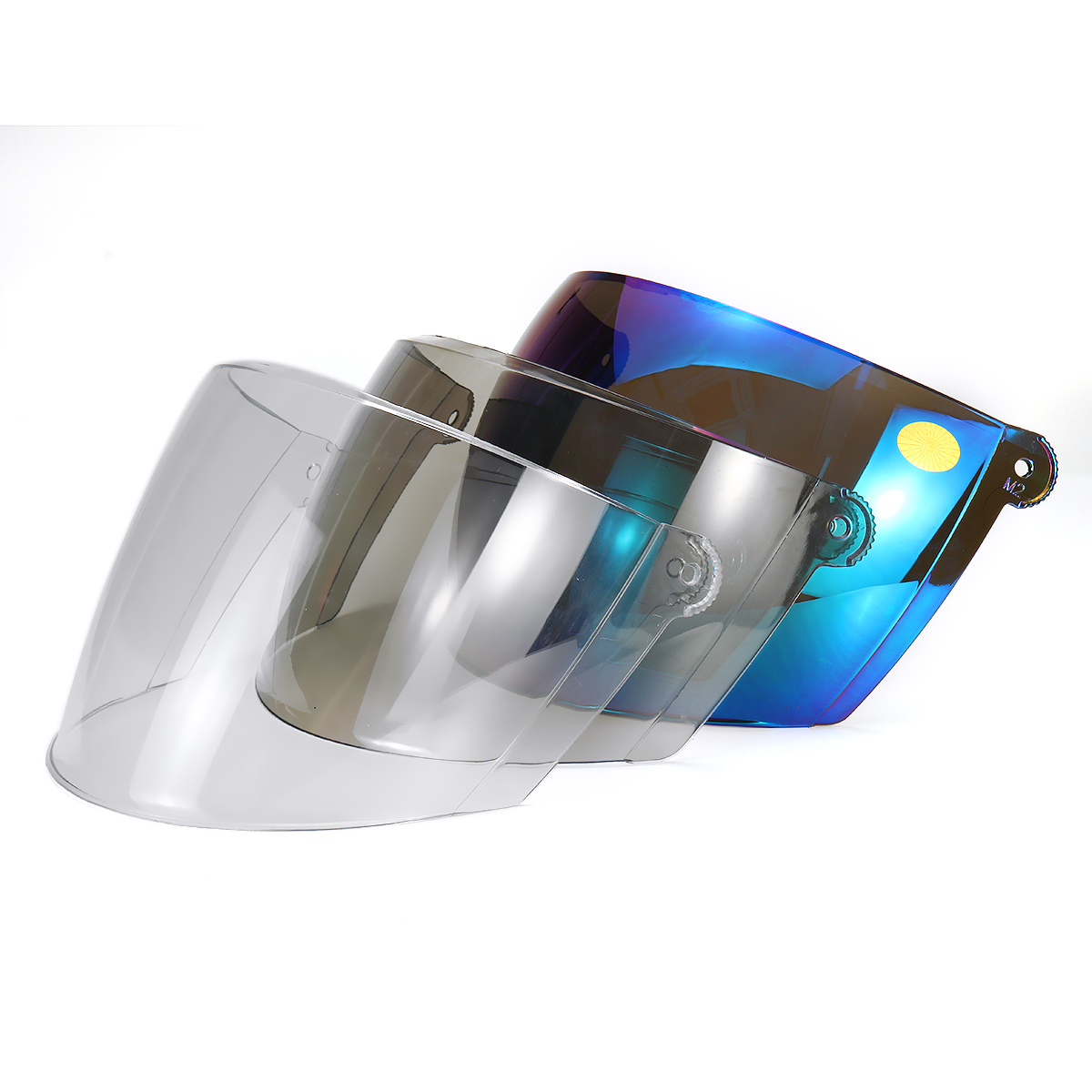 

Universal Motorcycle Helmet Windshield Visor Lens Shield Full Face 3 Colors