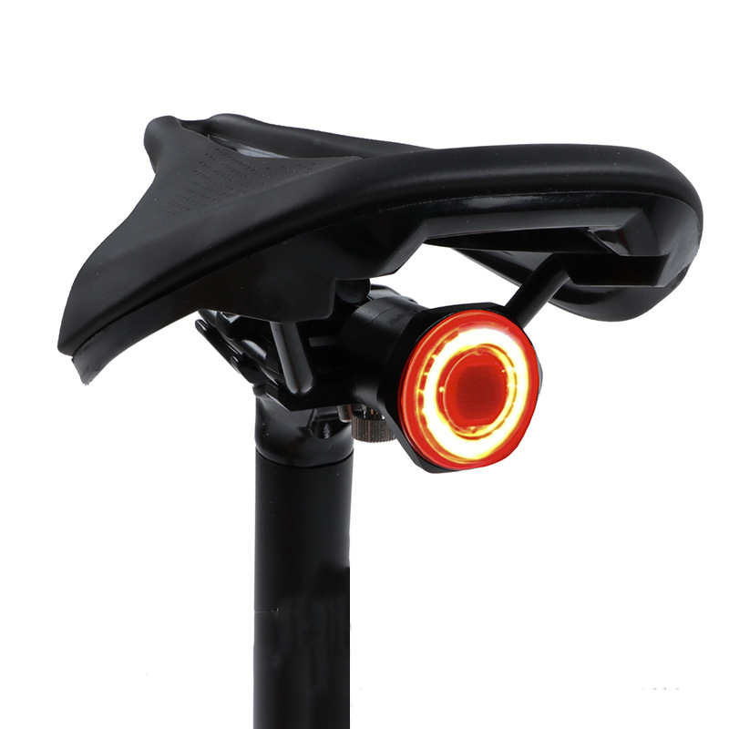 

MEROCA MX2 100LM Smart Sensor Light Brake Induction 24H Running Time 4 Modes 500mAh USB Rechargeable 180° Floodlight Outdoor Cycling Bike Tail Light IPX6 Waterproof