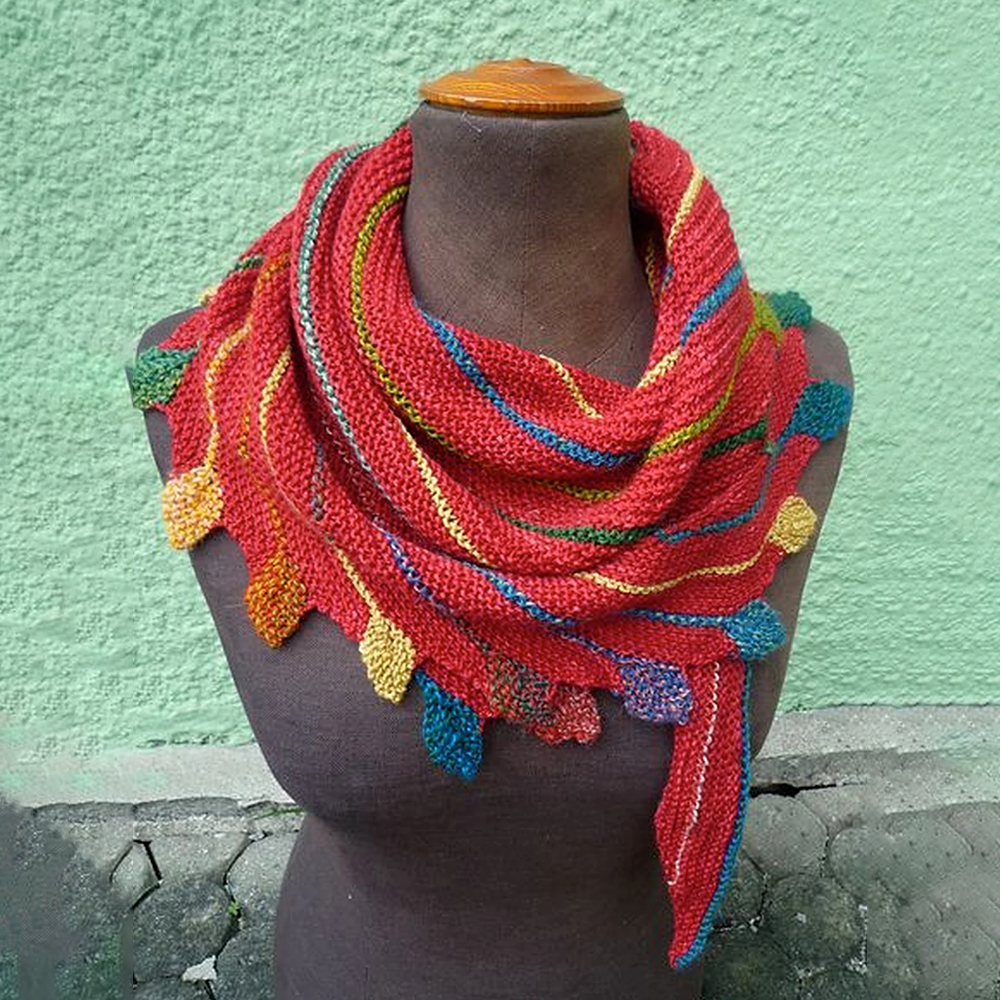 

Трикотажные женские повседневные шарфы и шали