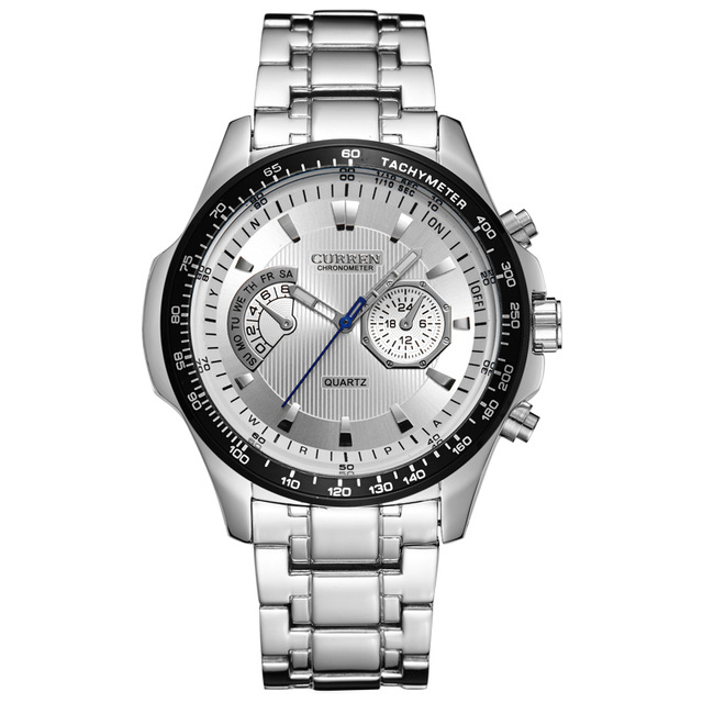 

CURREN 8020 Stainless Steel Band Casual Style Quartz Watch